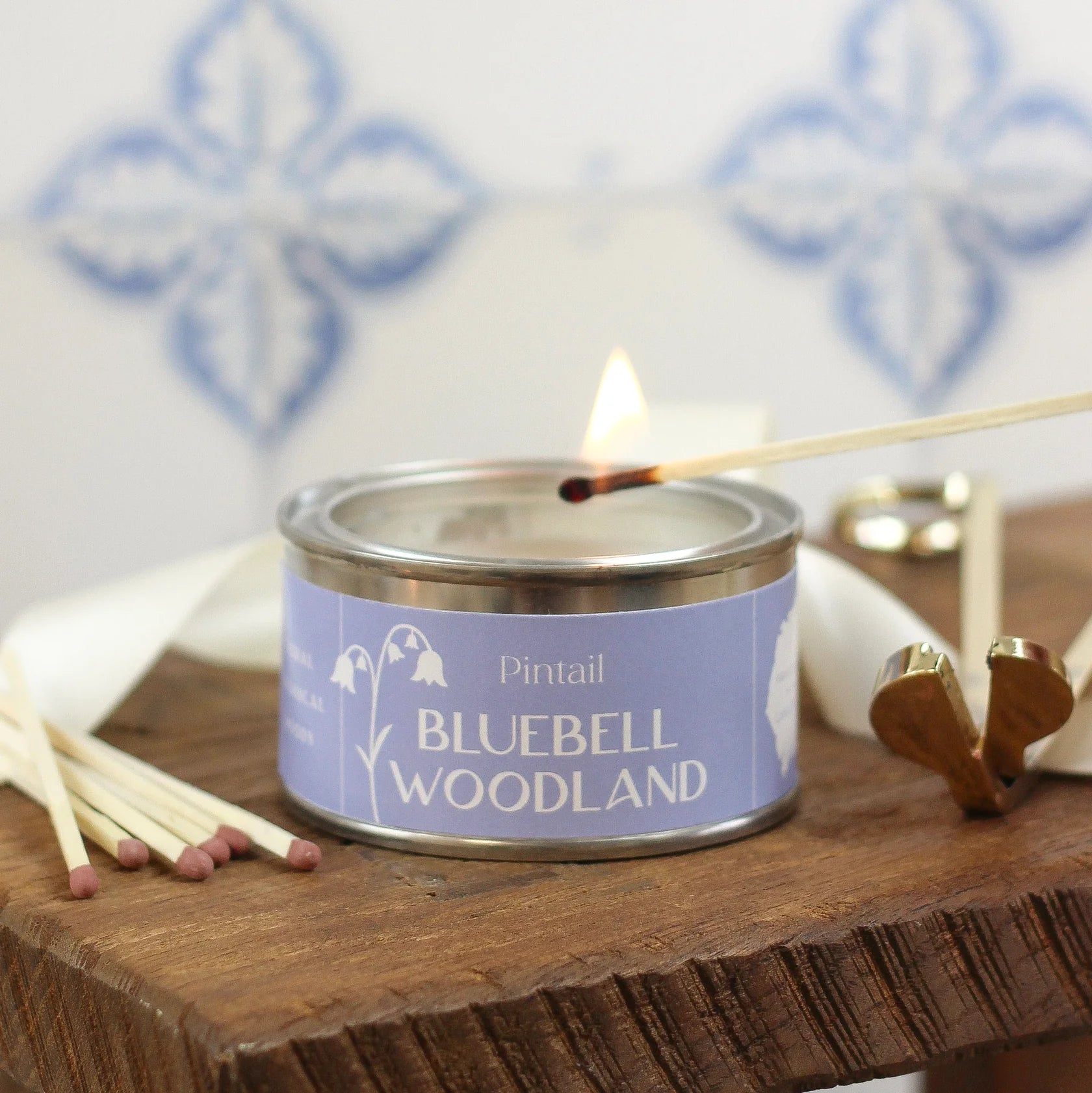 Candle by Pintail - Bluebell Woodland Paint Pot