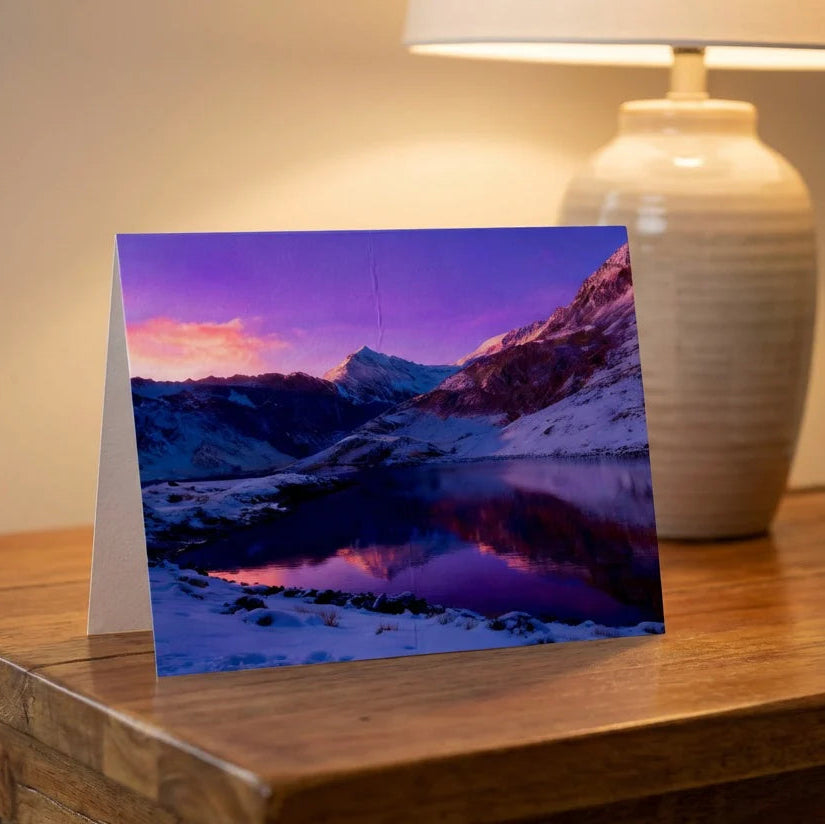 Stunning Photo Greetings cards 7"x 5" Inspired by Eryri