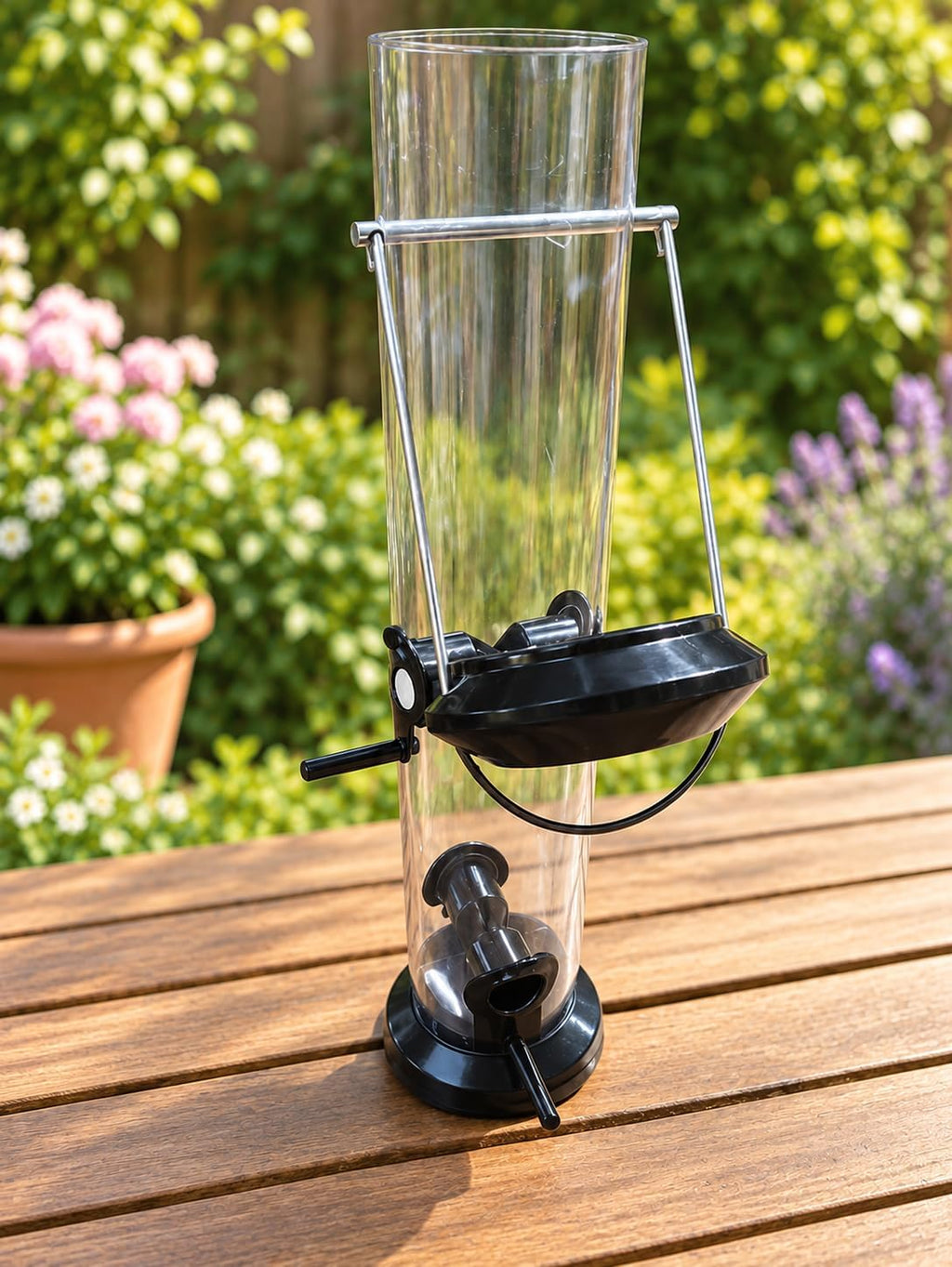 Medusa Bird Feeder Defender with Metal Seed Feeder Included