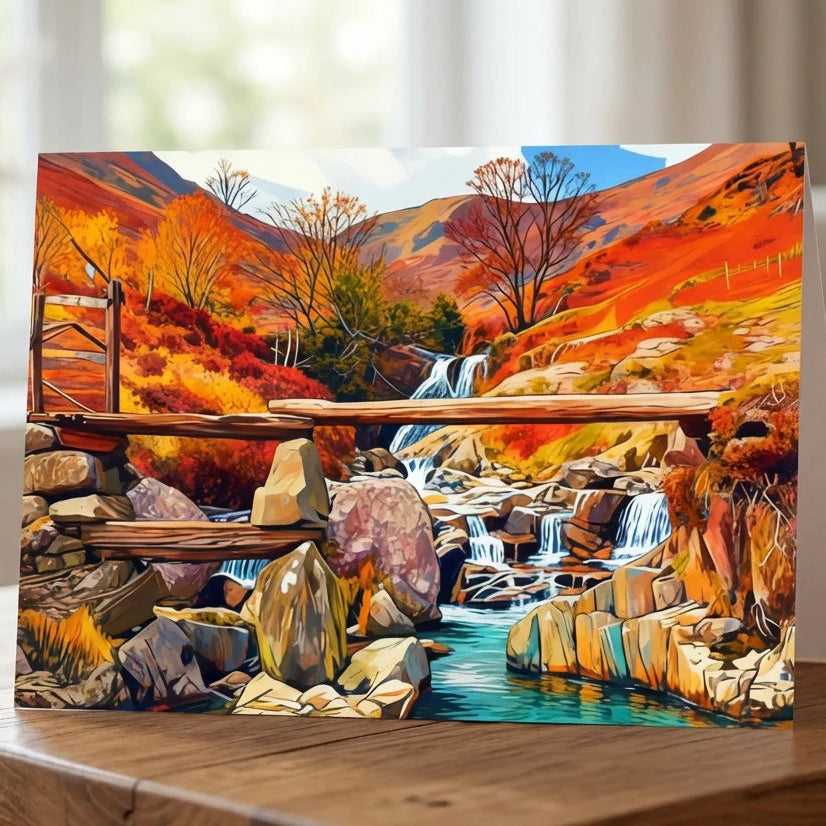 Stunning Photo Greetings cards 7"x 5" Inspired by Eryri